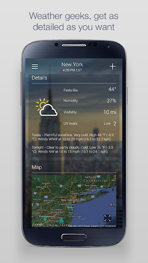 Yahoo Weather: Pronóstico y mapas