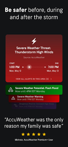 AccuWeather: Radar meteorológico