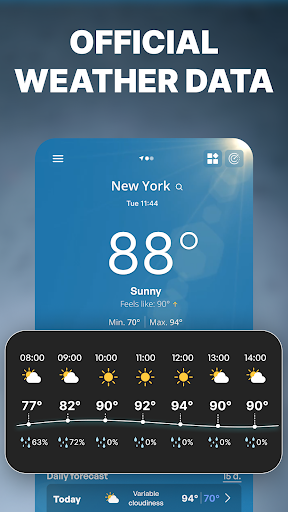 Ауа райы радары - тікелей эфирдегі болжам
