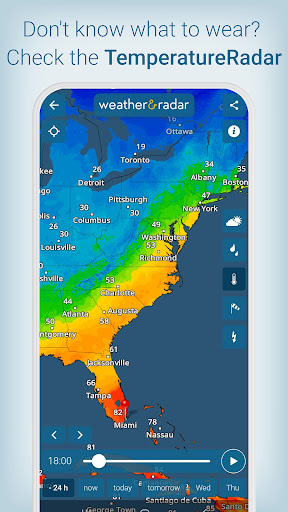 Tiempo y radar - Radar de tormentas